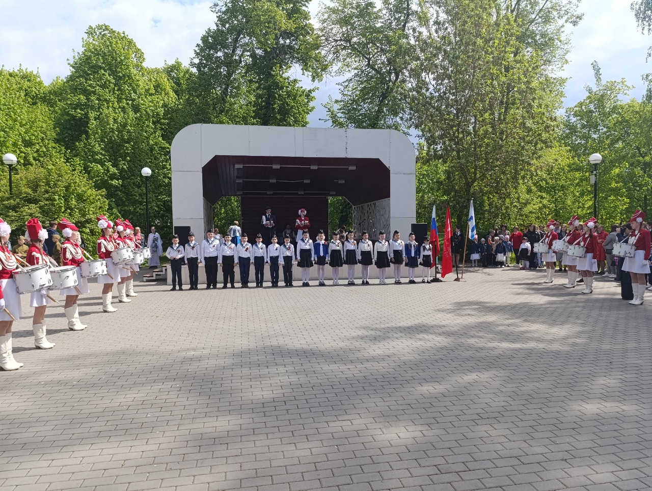Приём в кадеты.